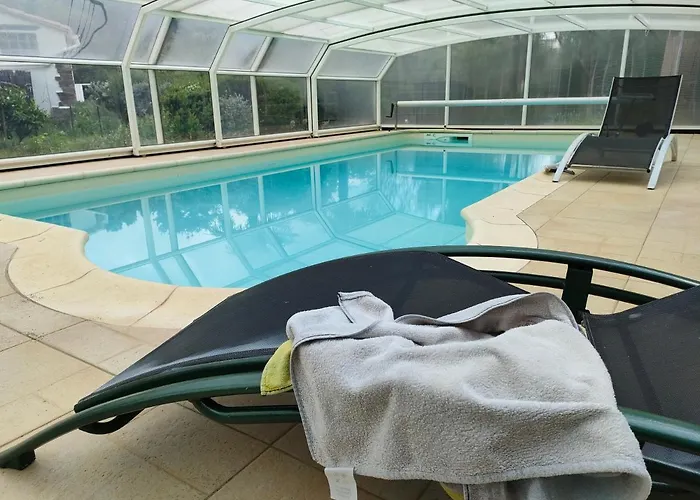 Mas Vallcrosa Calme Et Confortable Avec Piscine * Camélas